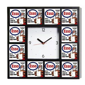 Esso Put A Tiger In Your Tank Advertising Promo Garage Clock 10.5". Not $65